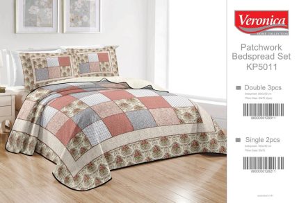 روتختی پنبه دوزی ورونیکا 2 نفره 5011