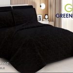روتختی پنبه دوزی مخمل گرین رست سیاه
