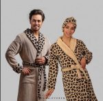 تن پوش نخ آلمان یقه پلنگی