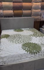 پتو دونفره پشت تدی سبز - تصویر 3
